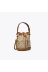 Tory Burch T Monogram Jacquard Mini Bucket Bag Hazel Women